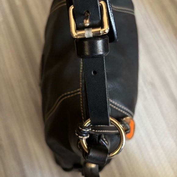 Dooney & Bourke Black Hobo Shoulder Bag - Picture 8 of 15